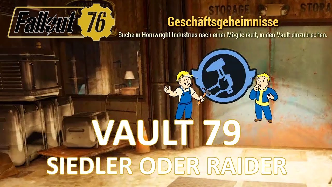 ►Siedler oder Raider (Vault 79 Schatzjagd) ☢ Fallout 76 Wastelanders #19 | deutsch | gameplay
