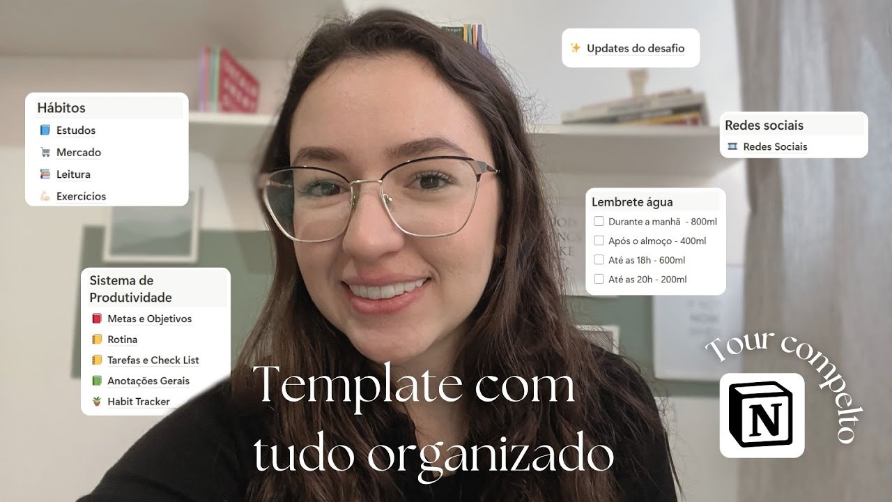 180 dias criando minha vida dos sonhos | ep.02 | Template no Notion com metas e planejamento