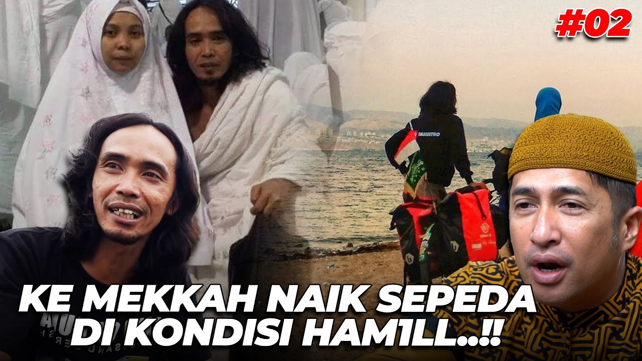 #02 UMROH NAIK SEPEDA | DALAM PERJALANAN KE TANAH SUCI, ISTRI TIBA2 HAM!L..!