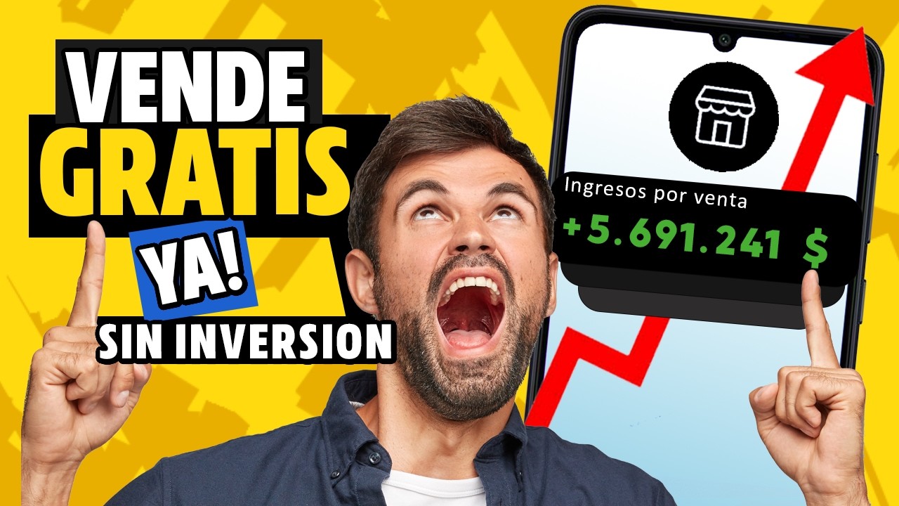 VENDER POR INTERNET GRATIS ❤️ COMO INICIAR EN 5 PASOS INCLUSO SI NO TIENES INVERSION 😍