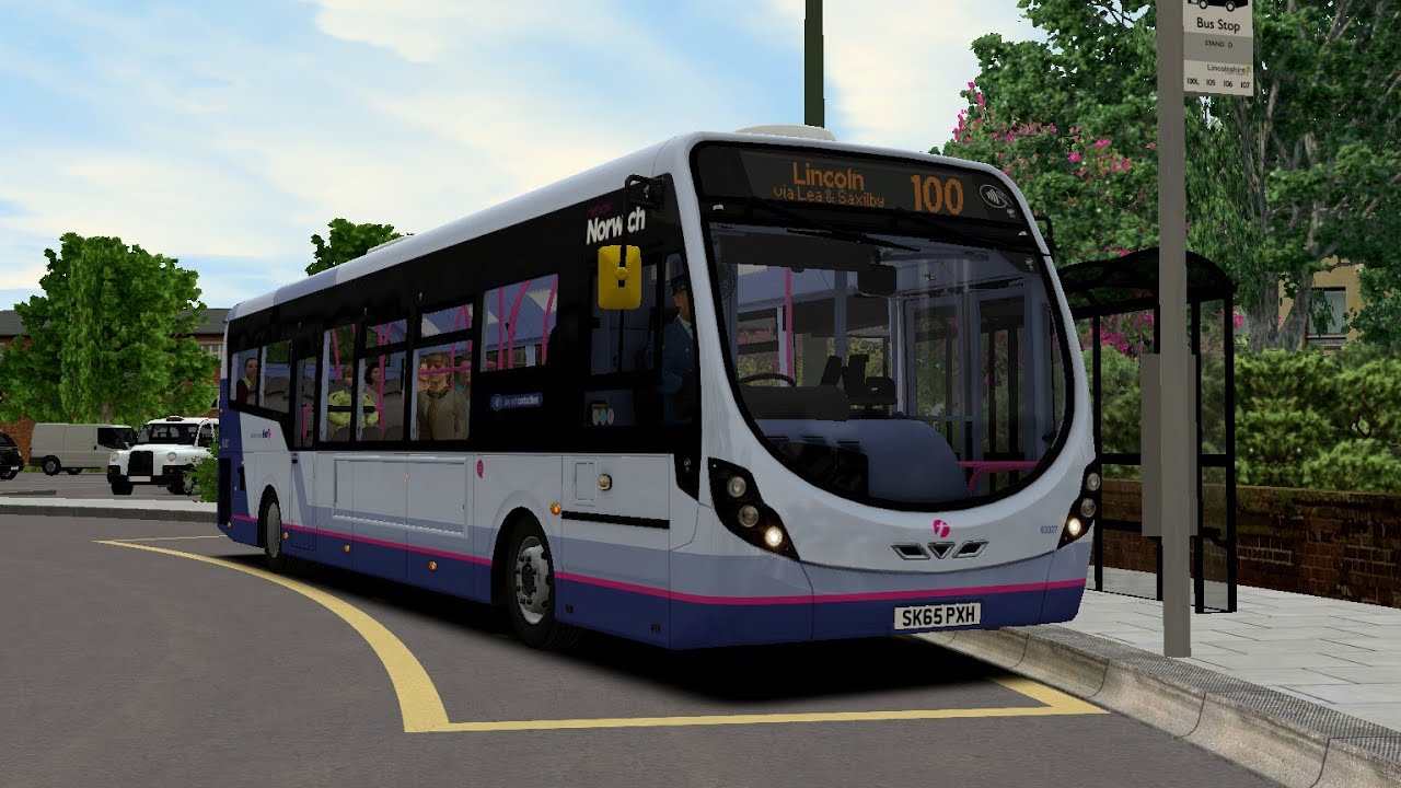 Omsi 2: Lincolnshire V4 Route 100 - Wright Streetlite DF 11.5m