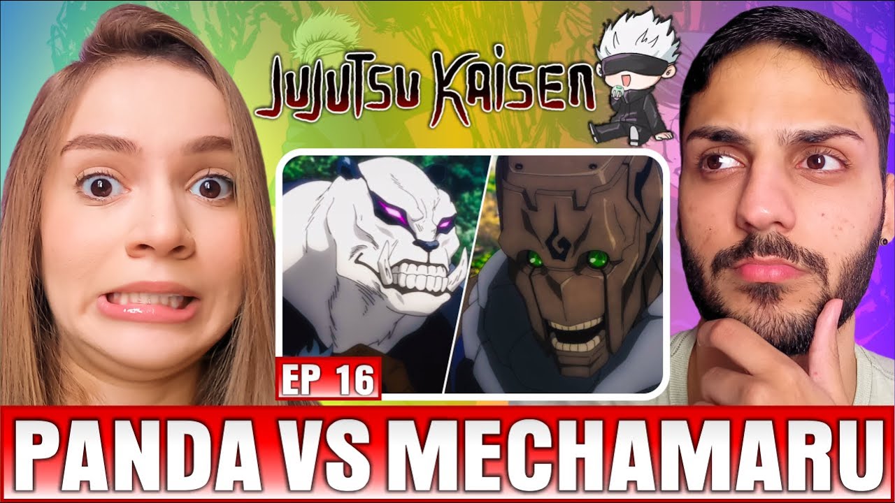 (AOI TODO TREINA ITADORI! 😲) Profª de Geografia ASSISTE JUJUTSU KAISEN｜EP 16｜DUBLADO｜REACT