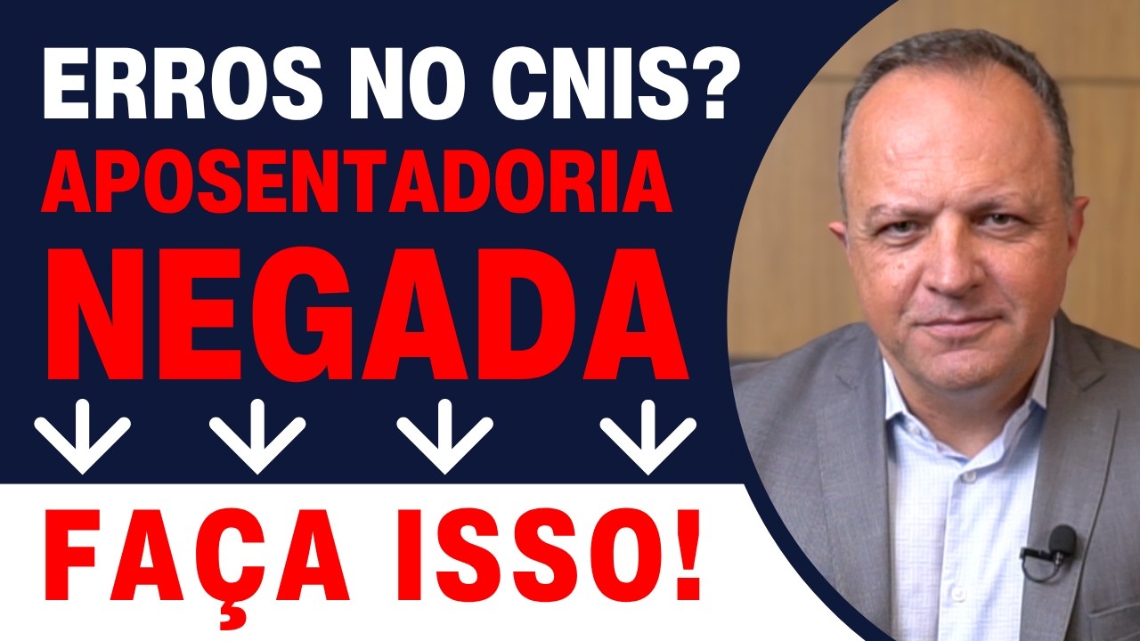 NUNCA ignore o CNIS: Erros Podem NEGAR Sua Aposentadoria