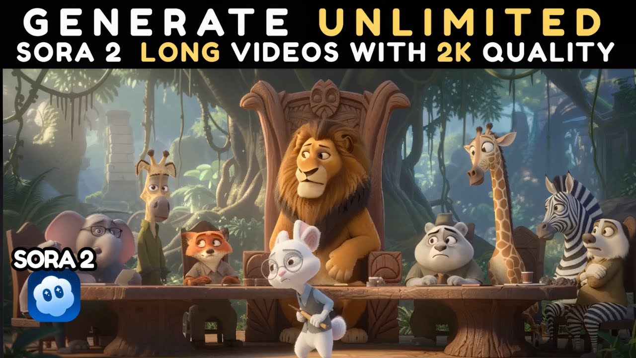 Создавайте неограниченное количество длинных видео Sora 2 в качестве 2K | Полное руководство по р...