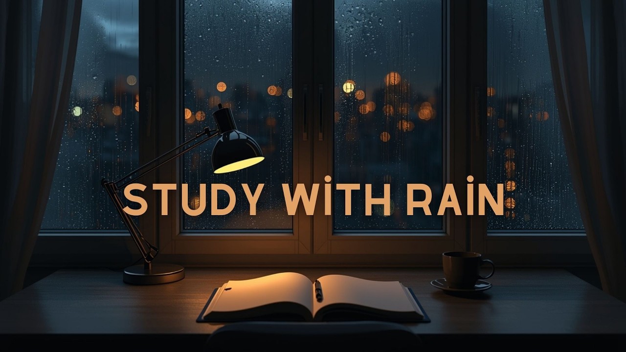 Rain Sounds for Deep Focus 📚 | Study Ambience | Living Painting