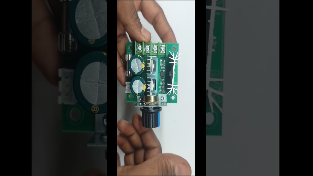 12 volt dc motor controller // 12 volt dc motor regulator // #shortvideo