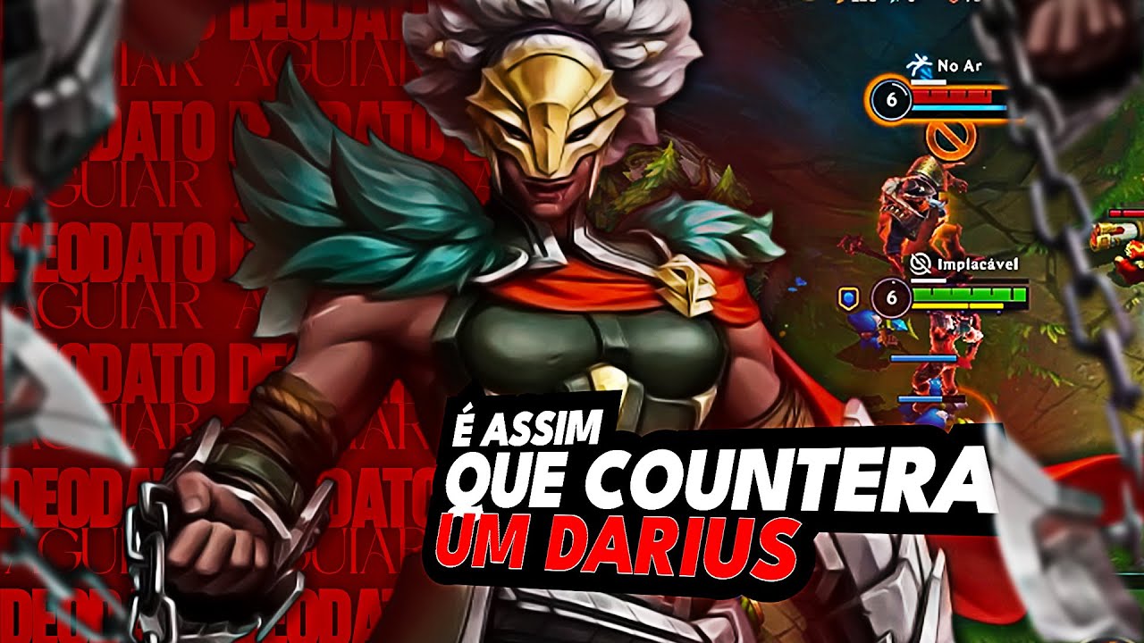 Darius Não Esperava pela MINHA AMBESSA! Rumo ao elo máximo | Wild Rift (Builds e Runas)