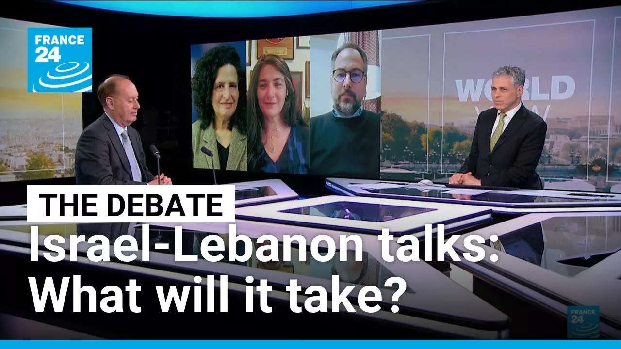 What will it take? Israel-Lebanon talks open as fighting continues &bull; FRANCE 24 English