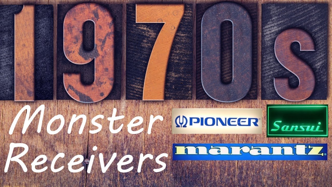 Винтажные ресиверы Monster из 70-х: Pioneer SX-1980 и 1250, Marantz 2500 и 2385, Sansui G-9000DB