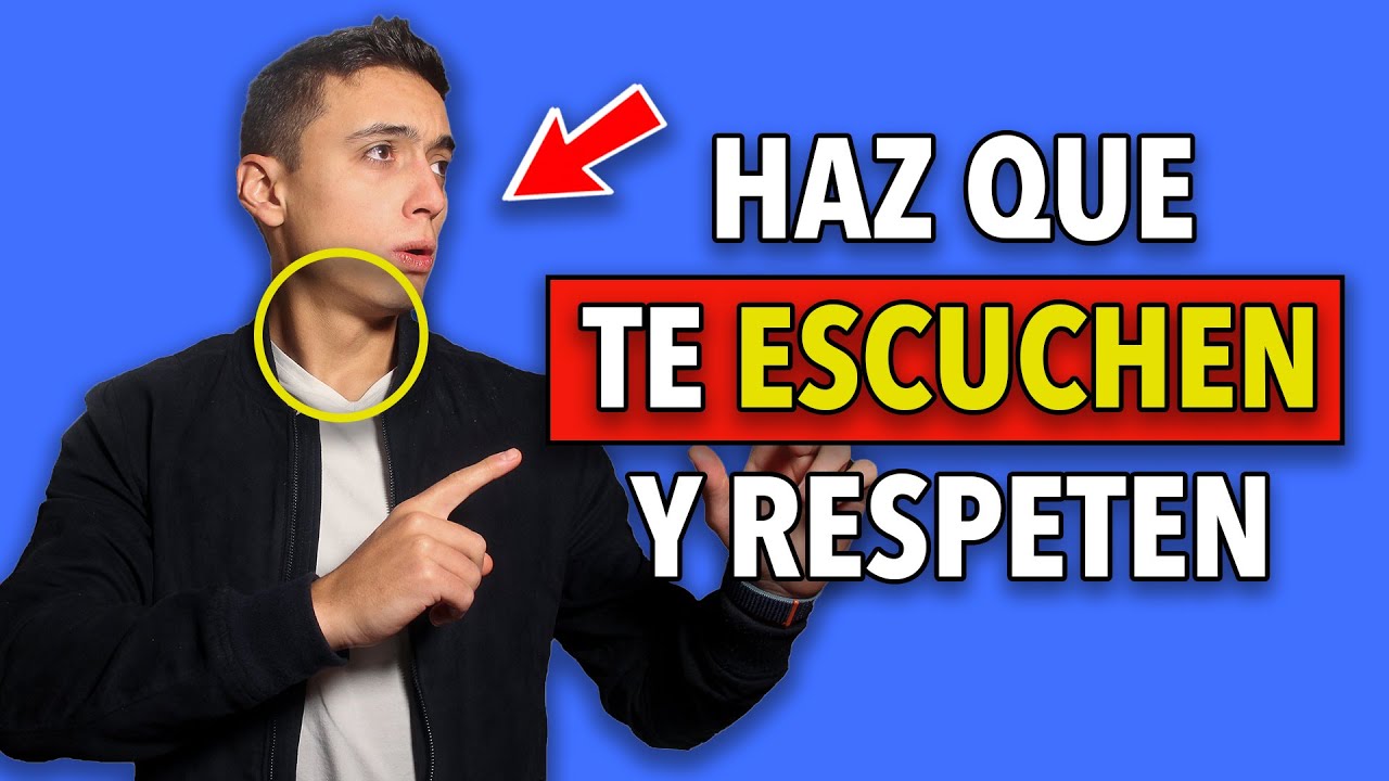 5 FORMAS de hacer que la gente TE ESCUCHE – ¡Haz que te pongan ATENCIÓN!