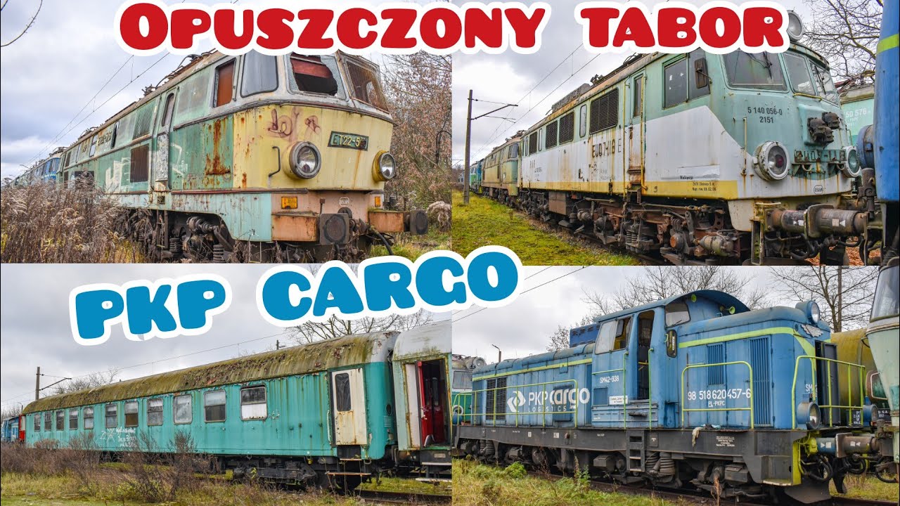 Złomowisko lokomotyw PKP CARGO w Poznaniu