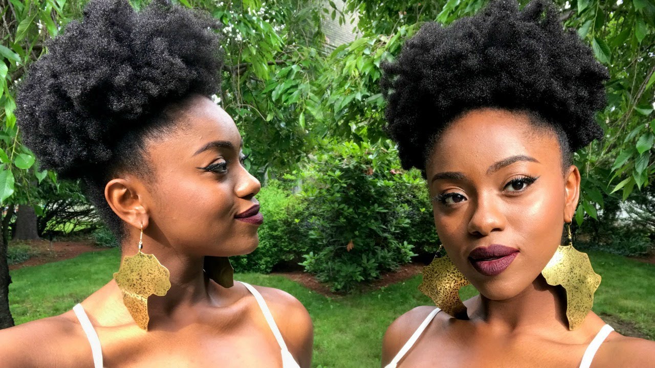 GLORIOUS PUFF on 4C Natural Hair - My Tips & Tricks| CHIZI DURU