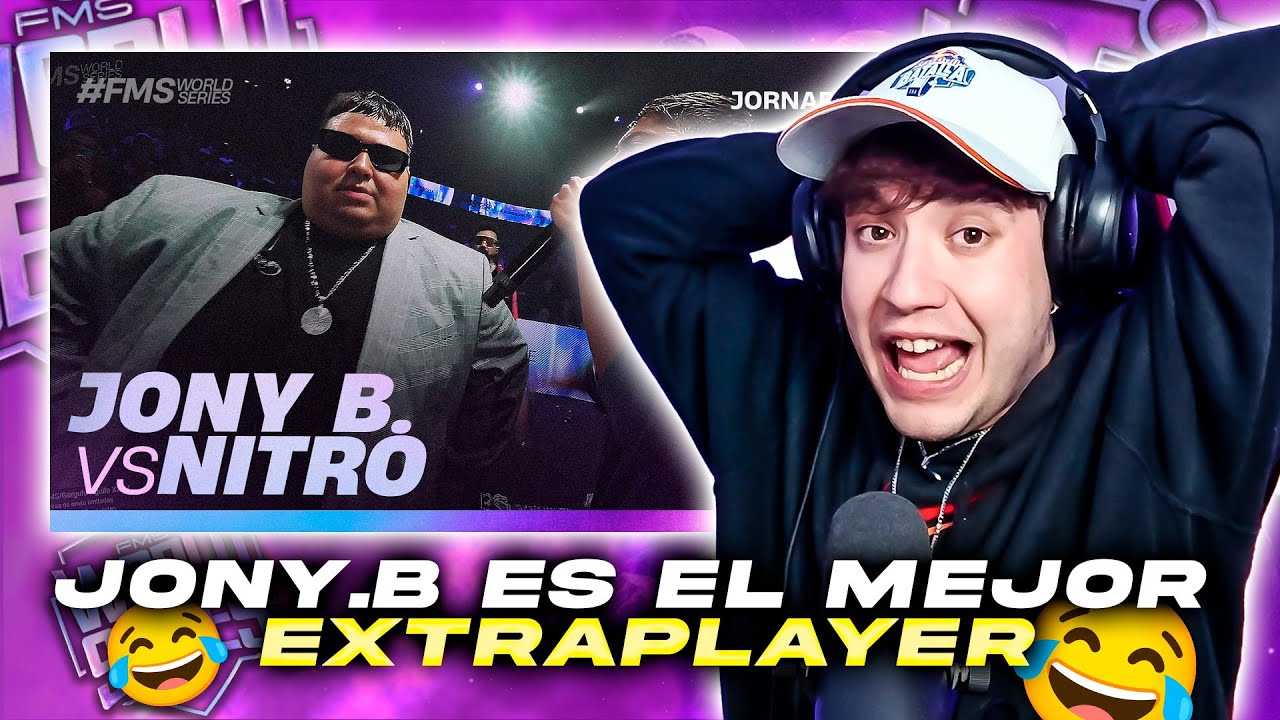 JONY BELTRÁN ES EL MEJOR EXTRAPLAYER DEL PLANETA 🇲🇽🌎 JONY B. VS NITRO EN FMS WORLD SERIES J04 KAPO