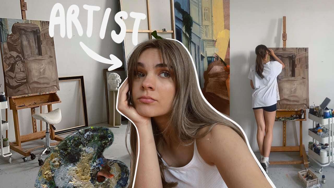 What my Week as an ARTIST in the ART STUDIO is actually like