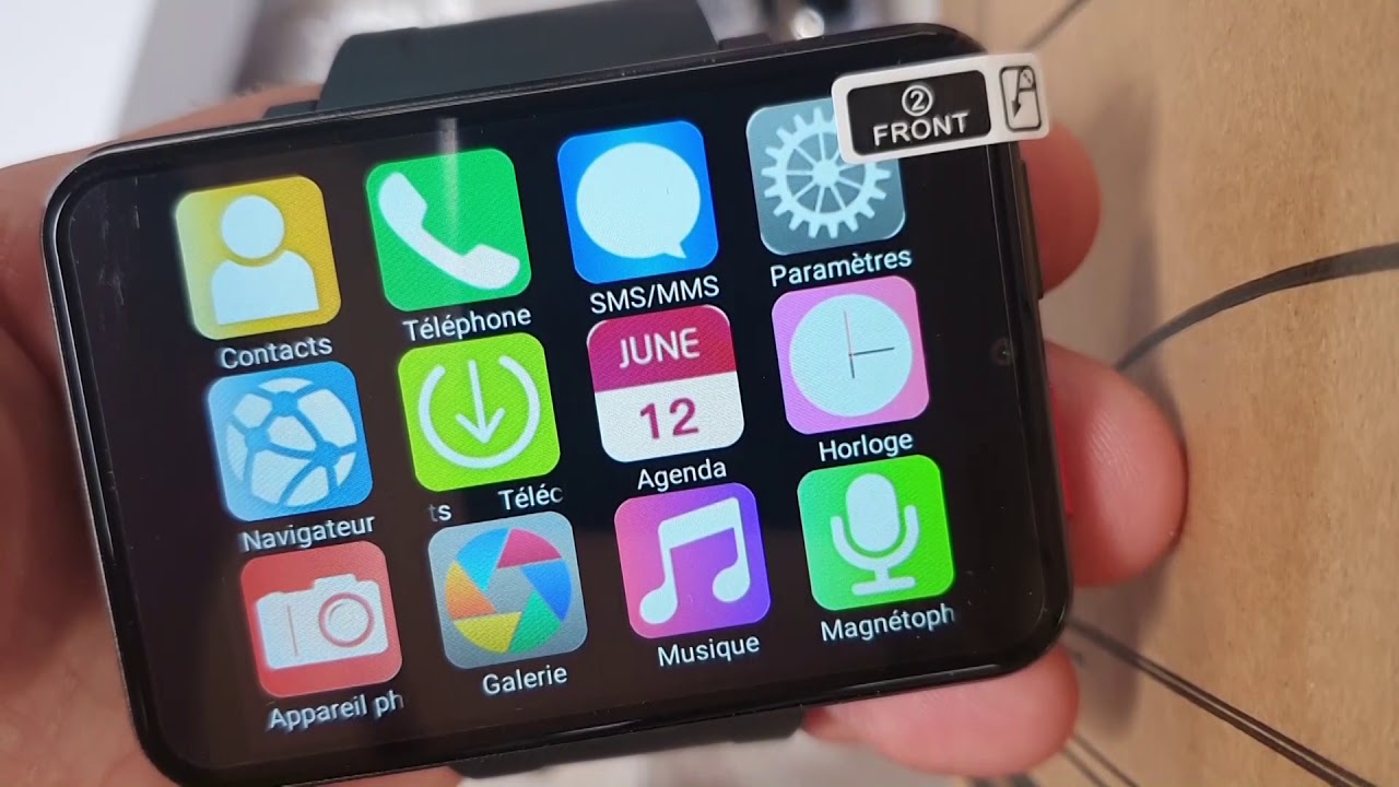 Test Smartwatch LEMFO LEM T (LEMT)  en Français