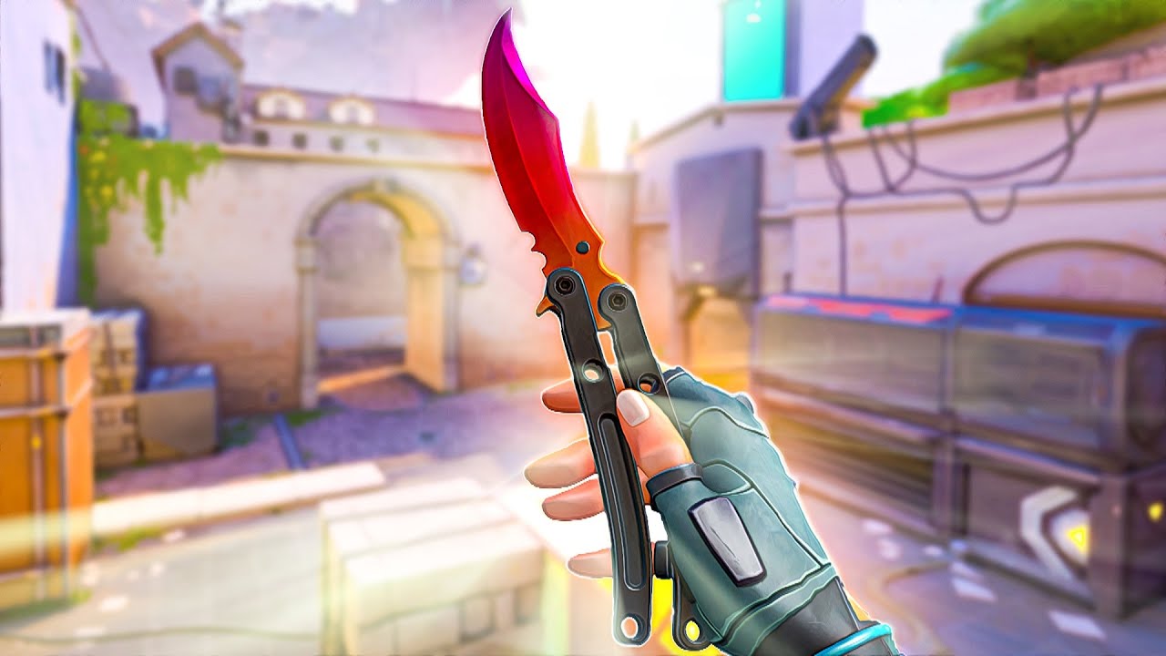 the rarest knife in valorant (0.001%)
