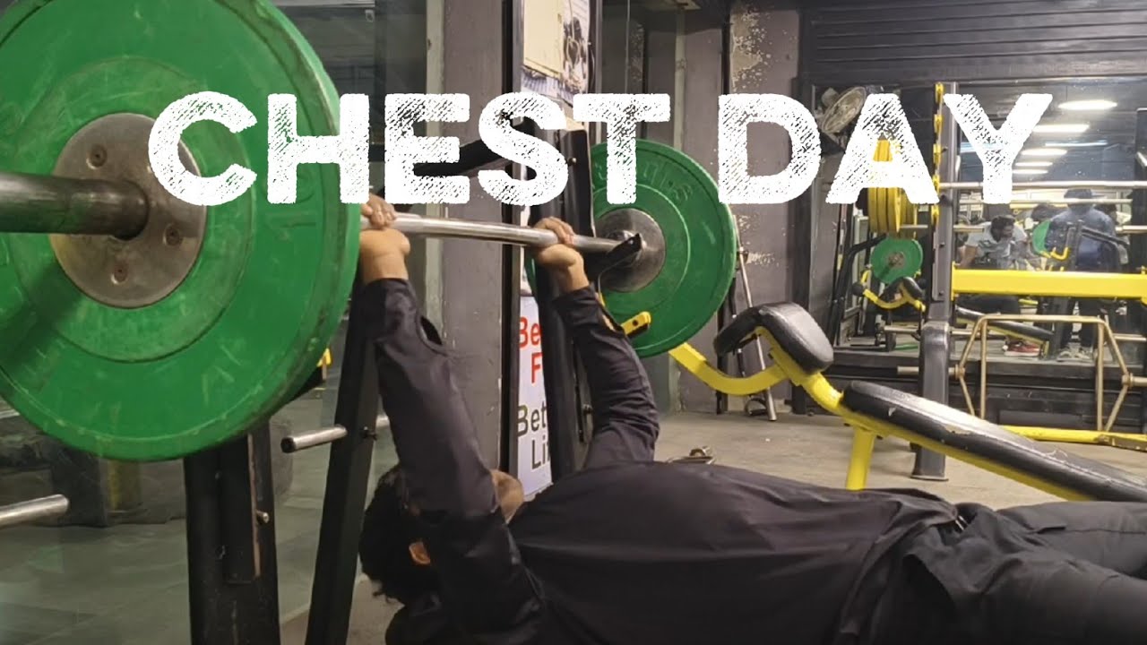 Chest Day workout ✅3rd video in competition Se pahleNitishFitness4u|#fitness #video #chestworkout 