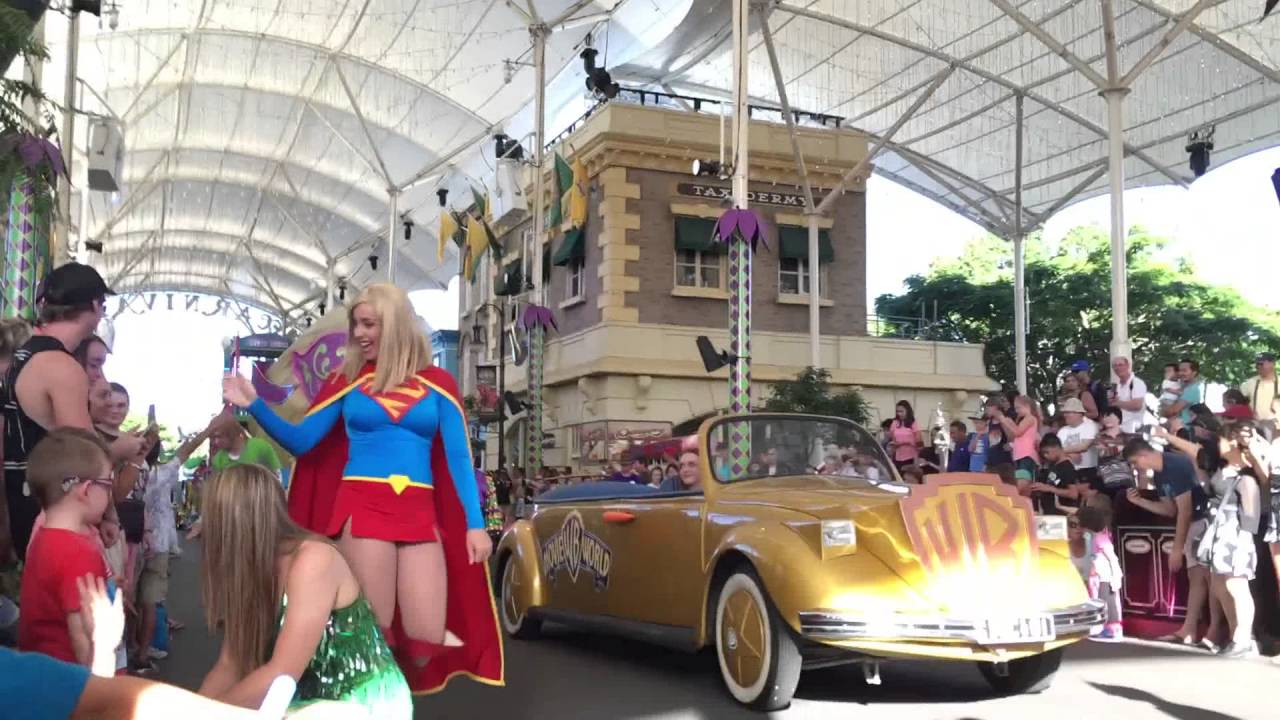 Movie World Parade Gold Coast April 2016