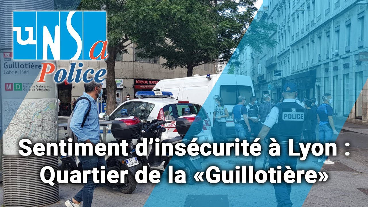 Sentiment d'insécurité à Lyon : Quartier de la 