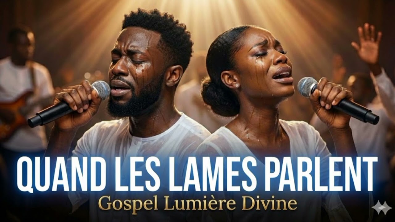 👉 Tu Sèche mes Larmes - QUAND LES LARMES PARLENT | Chant Gospel Profond & Consolateur