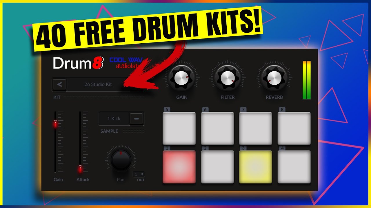 New Free Drum VST Worth Checking Out | Audiolatry Drum8
