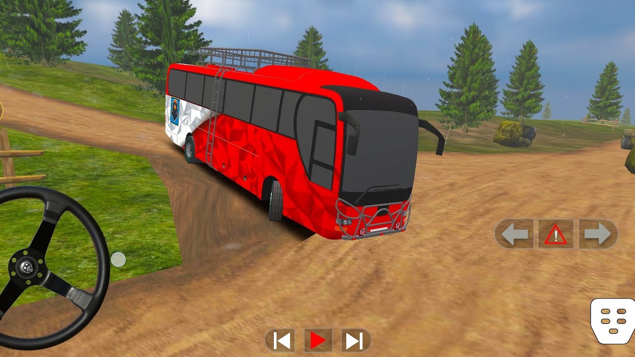 Coach Bus Simulator India Off Road Driving Bus Game Simulator Bablu Gamer Gameplay Video Part 593