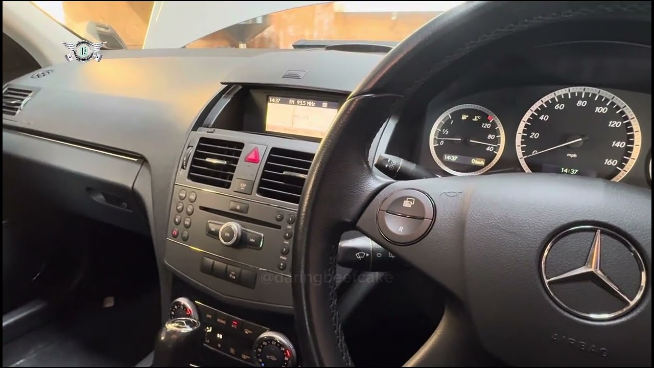 Mercedes w204 c180 2009 года, проблема с обеднением смеси, замена лямбда-зонда O2 как одно из реш...