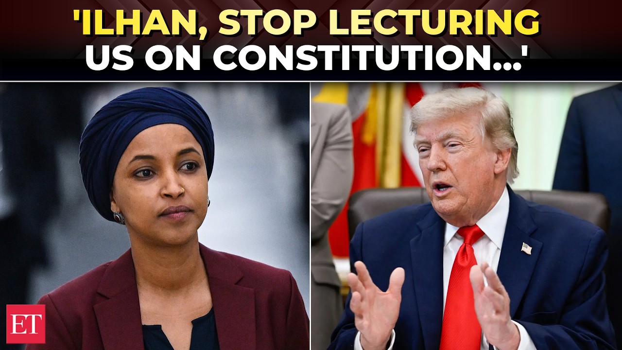 'CORRUPT woman WHO MARRIED HER BROTHER': Trump mimics Ilhan Omar over Minnesota Somali Fraud