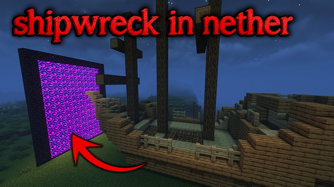 We Didn’t Move the Ship… It Moved Toward the Nether by Itself | Minecraft Creepypasta