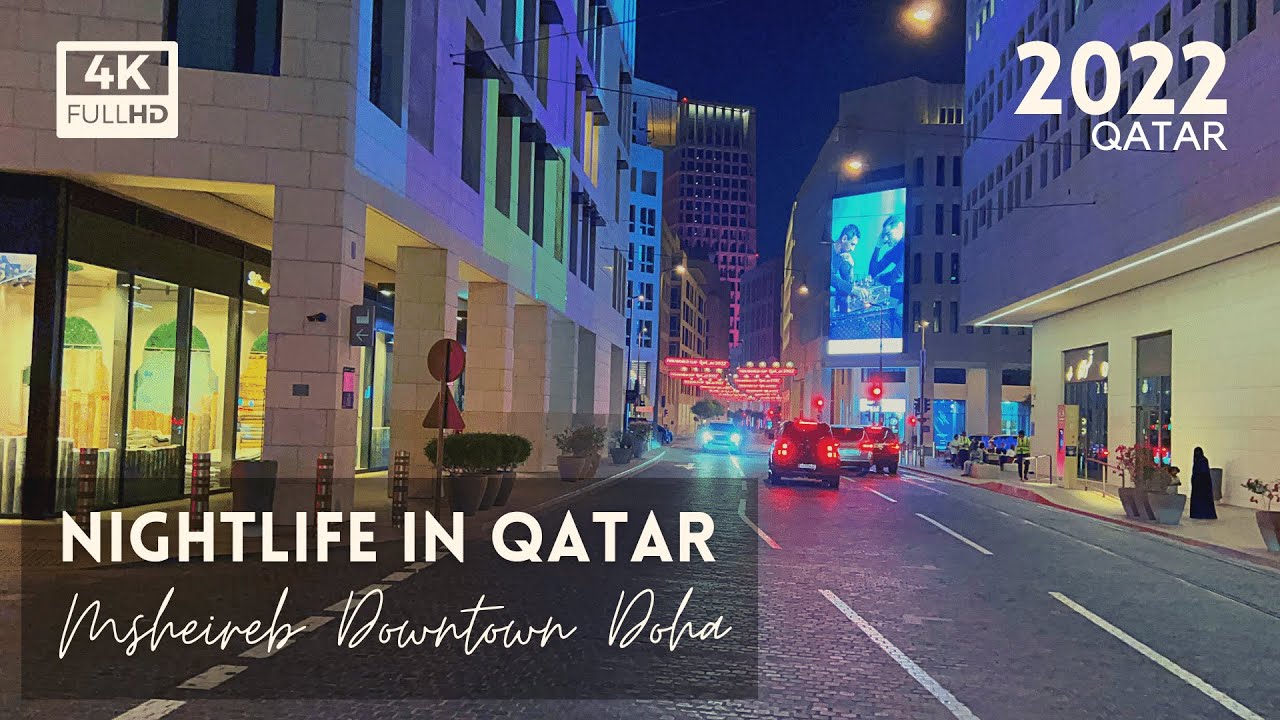 Nightlife in Qatar | FIFA World Cup Celebration 2022 | Msheireb Downtown 