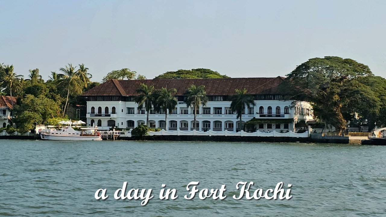 A day in Fort Kochi | Paradesi Synagogue | Jew Town | Water Metro Ride | Mocha Art Cafe | 4K