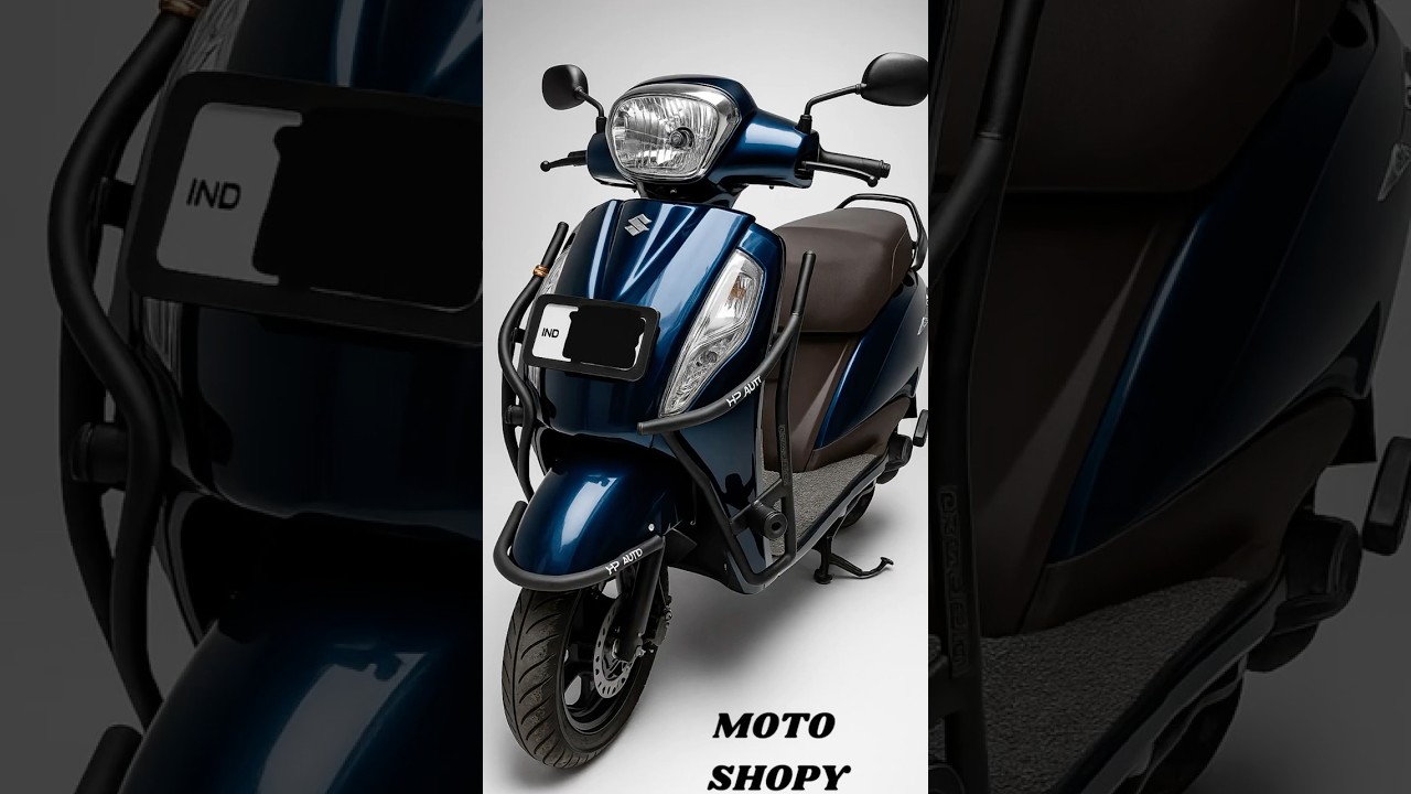 Suzuki Access 125 New Model 2025 | Access 125 Crash Guard | Access 125 Modified #video