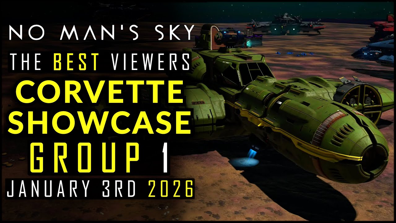 EPIC Viewer Corvettes! BEST Builds from the Stream - Group 1 NMS Showcase