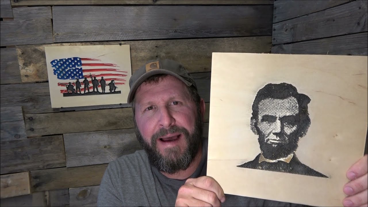 Photo Carve CnC (Photo cut into Wood)