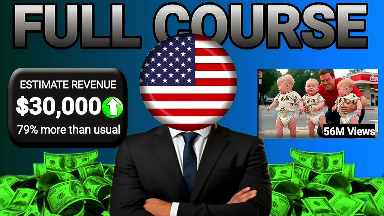 How to Make Viral Triplet Babies Video | USA’s Most Profitable AI Niche 2025 - Earn $30,000/Month