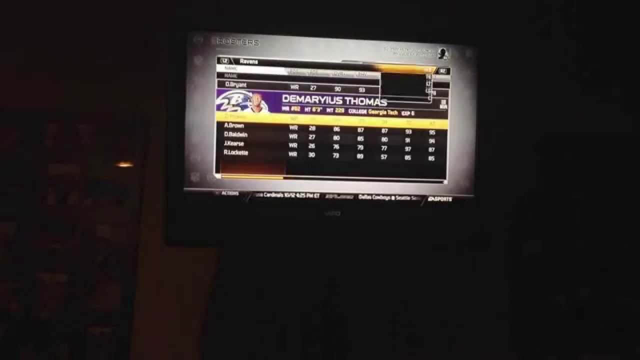 Ep1 madden 25 owner mode fantasy draft Baltimore Ravens