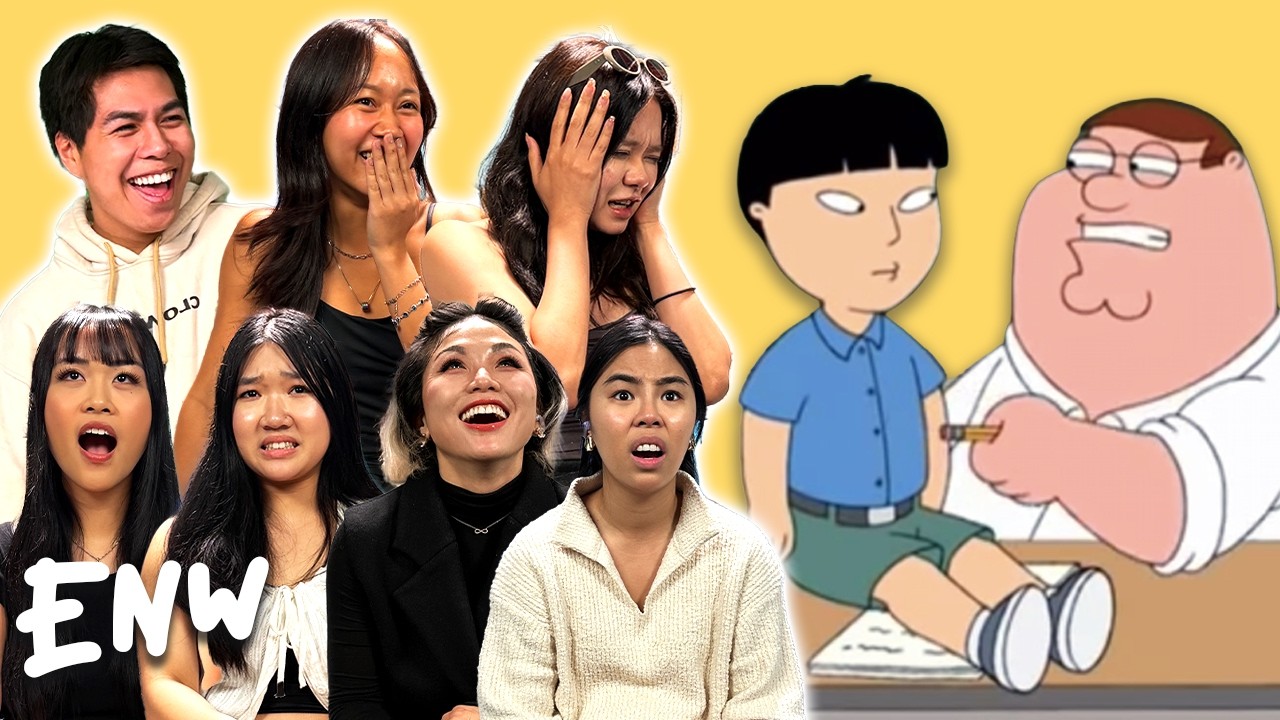 Asians React to FAMILY GUY Best Asian Stereotypes!