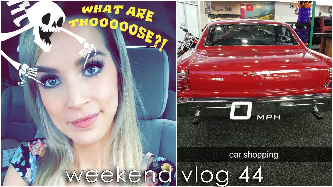 Car Shopping + Daylight Saving Sadness | weekend vlog 44 | LeighAnnVlogs