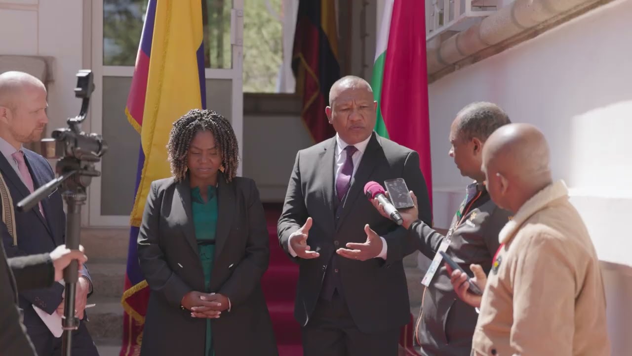 Declaraciones de Vicepresidenta Francia M&aacute;rquez y Primer Ministro de Madagascar,  Christian Ntsay