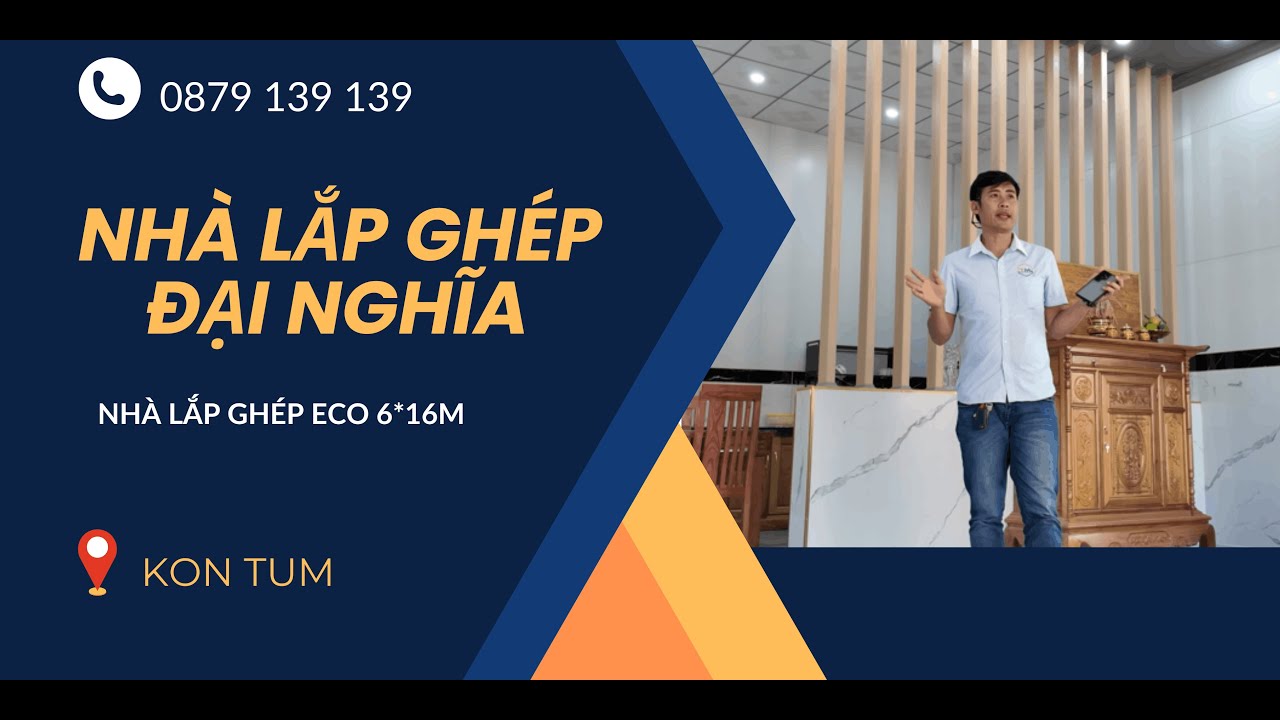 96m2 | NHÀ LẮP GHÉP ECO TẠI NGỌC HỒI - KON TUM.#congtydainghia #ecodainghia #dainghiahome