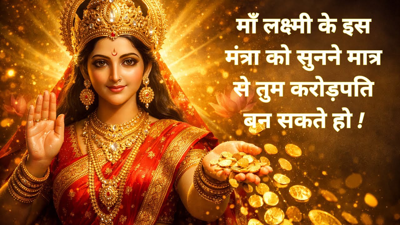ॐ महालक्ष्मयै नमो नमः | Mahalaxmi Mantra for Wealth & Prosperity | Lakshmi Mantra