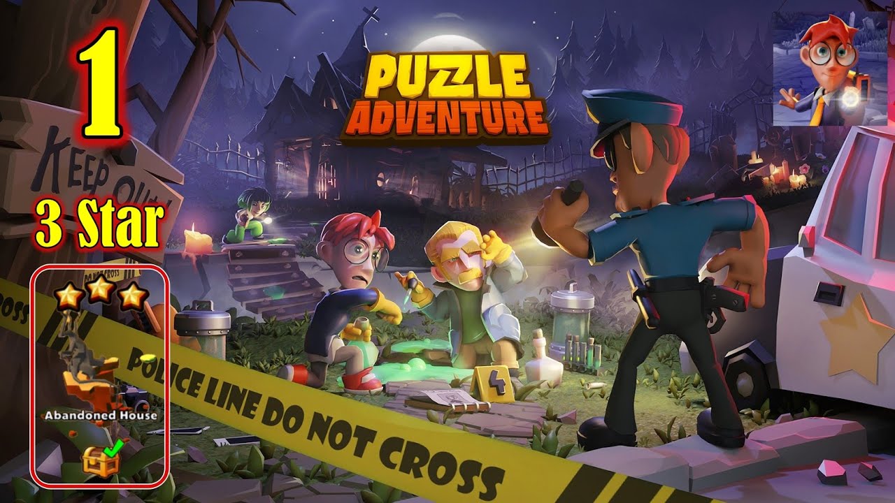 Puzzle Adventure  : Part 1 Abandoned House - Gameplay Walkthrough