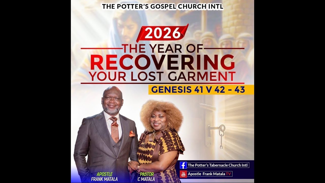 Prophetic CrossOver Message Apostle Frank Matala