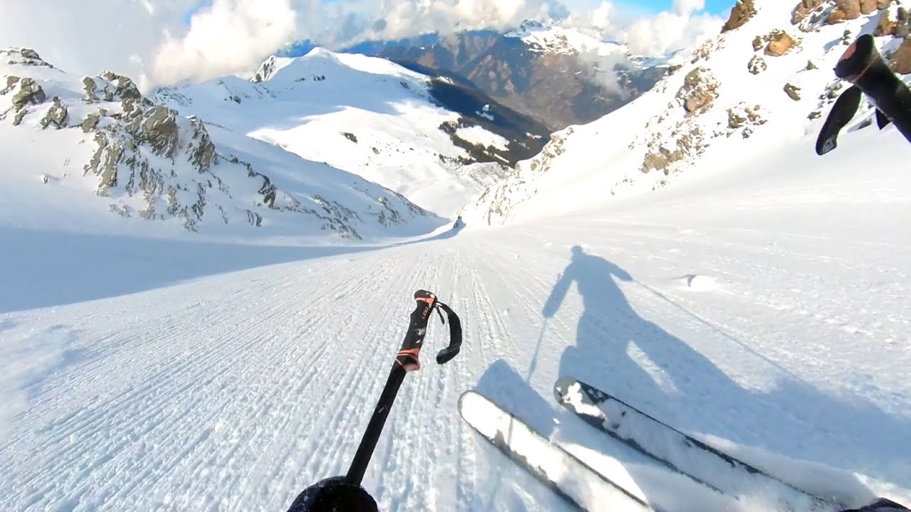 Couloir central du Mont Rogneux