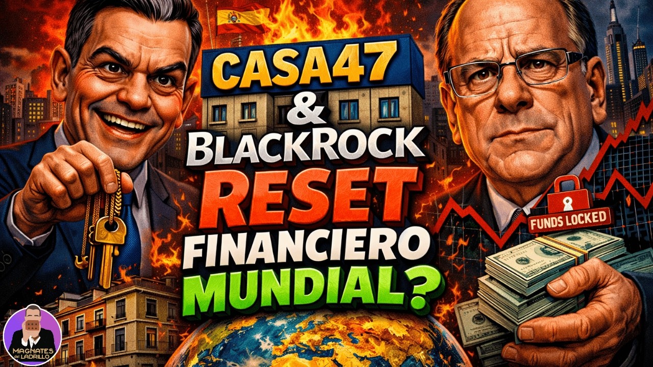🔴CASA47 Compra Viviendas Privadas y BlackRock Bloquea Retiros | ¿Reset Financiero Mundial?