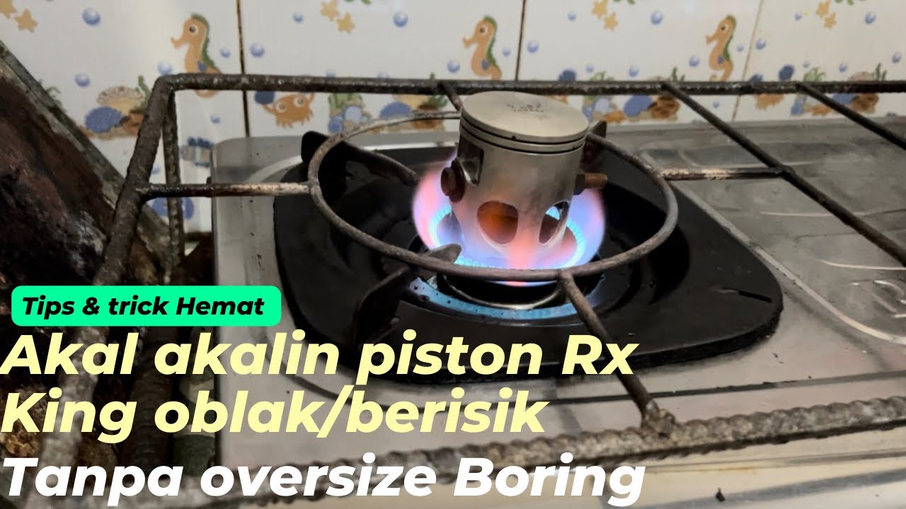 Cara mengakali piston RX King Oblak, mesin berisik, jangan oversize dulu, sebelum liat video ini
