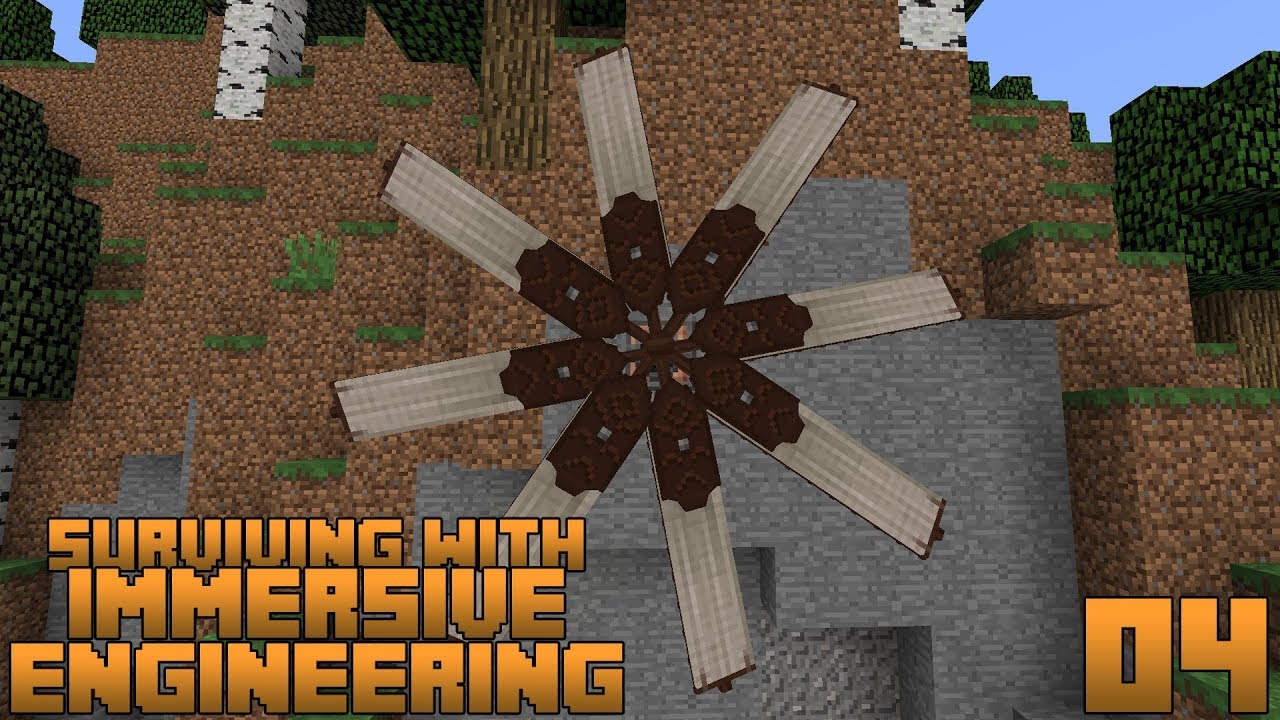 Surviving With Immersive Engineering :: E04 - Windmill Power Generation