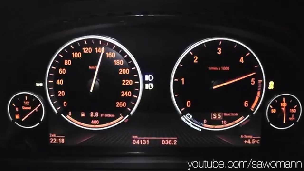 2014 BMW X5 xDrive25d 218 HP 0-100 km/h & 0-100 mph Acceleration GPS