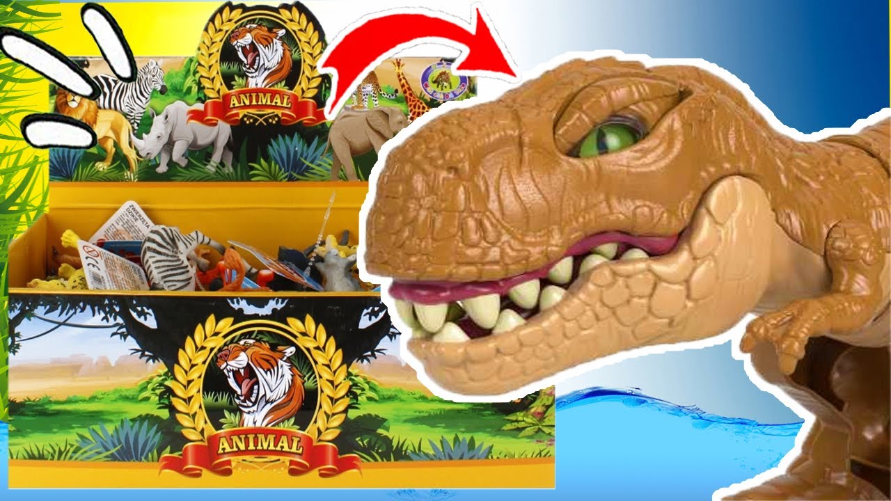 TIRANOSAURIO REX, TRICERATOPS, BRACHIOSAURUS | DINOSAURIOS GIGANTES | ¡JURÁSICO Y CRETACICO!