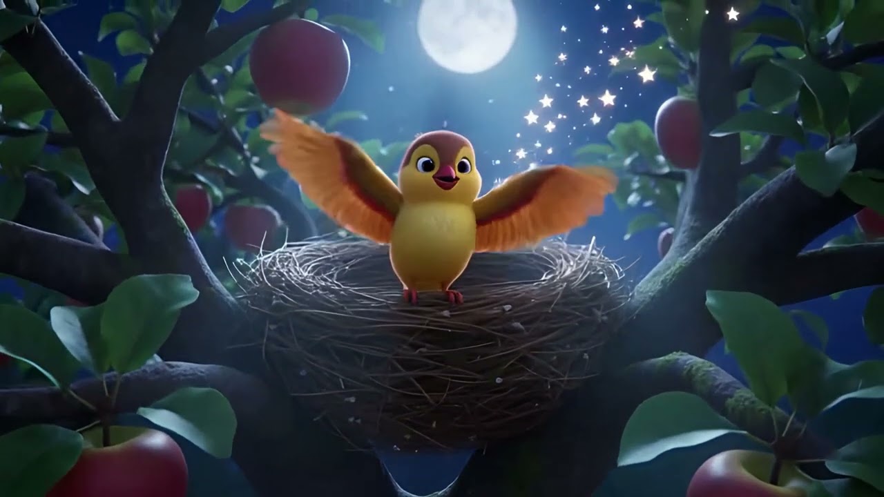 Sweet Little Bird Song | Magical 3D Kids Animation | Kuku Chidiya’s Sky Adventure